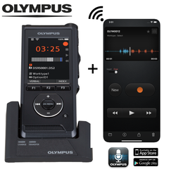 Dictate Anywhere Bundle - Olympus DS-9000 + Olympus Dictation App