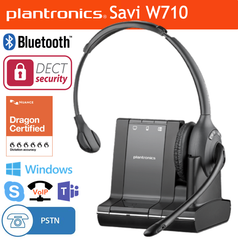 Plantronics Savi W710 Desk Headset for Windows