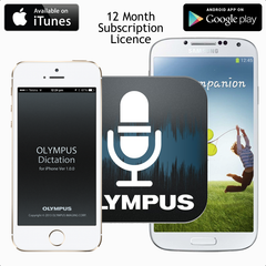 Olympus ODDS Dictation App Licence - iPhone or Android
