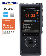 Olympus DS-9000 Professional Digital Dictaphone (BYO Dock)